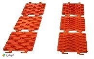 Антипробуксовочные ленты Color-x поштучно в пленке (оранжевый)