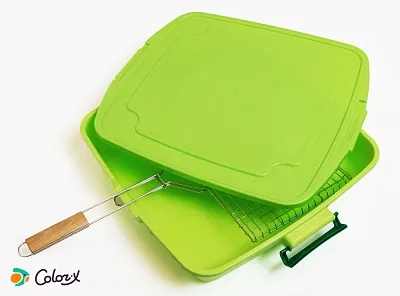 Чехол-мойка (кавер) пластиковый Color-x для решетки-гриль, шампуров и посуды